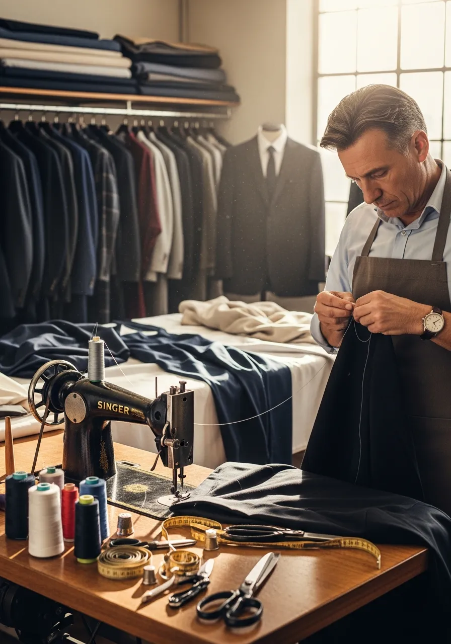 Professionel skrædderarbejde